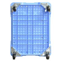積水テクノ成型 セキスイコンテナ BSー100 キャスター付き ブルー BSP100B 1台