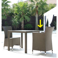 【軒先渡し】オリバー エクステリア 肘付きチェア　S・CG-330・AC 1脚　（直送品）