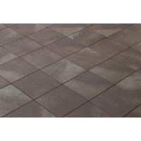 タカショー　敷くだけタイル 磁器B ローズグレー　300×300　1セット（9枚入り）　（直送品）