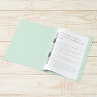 プラス PPフラットファイルB5SBL 98365 1冊