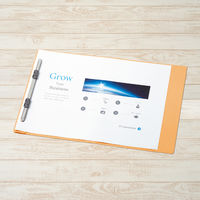 プラス PPフラットファイルB4二つ折りYL 98387 1冊