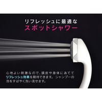 カクダイ ガオナ シャワーヘッド 5段切替 節水 マッサージ 掃除 リフレッシュ ボッシーニ GA-FC004 1個