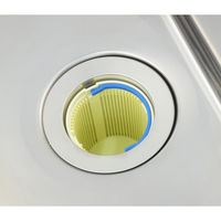 カクダイ ガオナ 防臭ゴミ受け 7.8センチ プラスチック製 賃貸 ミニキッチン GA-PB018 1個