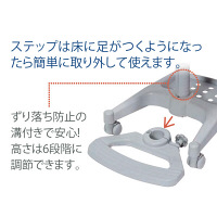 【軒先渡し】コイズミ　ハイブリッドチェア　学習チェア　パッションブルー　（直送品）