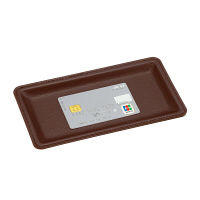 オープン工業　レザー調カルトン　茶　KN-62　1枚　（直送品）