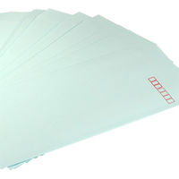 マルアイ クラフトカラー封筒 長3ウスミズ PNー3PS 1セット(75枚:15枚×5パック)