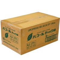 日本ハイテック パコールチャック袋 4J 1セット（1500枚:100枚入×15袋） 24-3926-09　マツヨシカタログ（直送品）