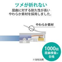 エレコム ツメの折れないLANコネクタ(Cat5e) LD-RJ45T10/T 1個