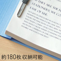 プラス フラットF樹脂 021N A4S RBL NO.021N 1セット(10冊)（直送品）