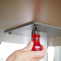 【車上渡し】アールエフヤマカワ リフレッシュテーブル ナチュラル 幅800×奥行800×高さ700mm 1台（直送品）