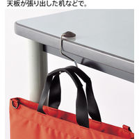 リヒトラブ バッグハンガー ブラック A7595-24 1個