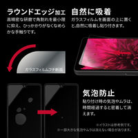 Xperia Ace III SO-53C/SOG08 ガラスフィルム 液晶保護フィルム スタンダードサイズ スーパークリア LEPLUS1個（直送品）
