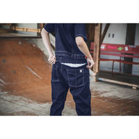 エスケー・プロダクト GE-655デアリーウーマンツナギ半袖　ワンウォッシュ　13号 655-43-13 1着（直送品）