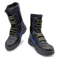 おたふく手袋 安全シューズ静電半長靴 マジックテープタイプ JW-773 26.5cm 1足