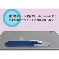 クツワ ミラガク GIGAスクール タッチペンポケット ネイビー MT015NB 1個