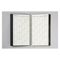 高橋書店 【2023年版】リングダイアリースリム A5変型 見開き1週間+ノート 月曜始 黒 90 1冊（直送品）