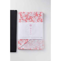 山田繊維 風呂敷 エコバッグ 104cm 大判 三巾 福むすび さくら/青海波 ふろしき 大風呂敷 綿100％ ピンク×グレー（直送品）