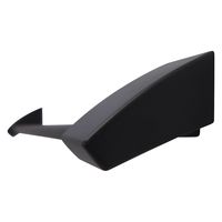 清水 タオルバー ブラック 400mm SH-AC20TB-K 1セット(5個入)（直送品）