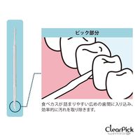 オキナ クリアピック Y28025 1箱（1000本入）歯間つまようじ