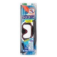 ReefTourer(リーフツアラー) シリコーン製 マスク＆弁付きＷガードシュノーケル 大人用2点セット RC0110 ＢＫＭＤＲ 1個（直送品）