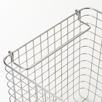 無印良品 ステンレスワイヤーバスケット5 約幅37×奥行26×高さ24cm 1セット（3個）良品計画