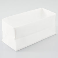 無印良品 高さが変えられる不織布仕切ケース 中 2枚入り 約幅15×奥行32.5×高さ21cm 1セット（4枚：2枚入×2） 良品計画