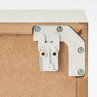 無印良品 壁に付けられる家具箱 オーク材突板 ライトグレー88cm 1セット（2個） 良品計画