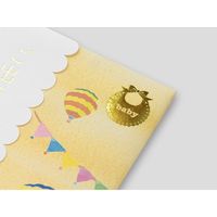 デザインフィル PC金封 出産祝 木馬柄 1枚入(中袋付) 25368006 1個