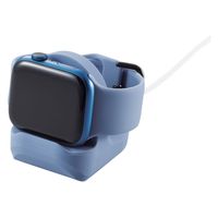 エレコム Apple Watch用シリコンスタンド/コンパクト/ケーブル装着可/ネイビー AW-DSCHSNV 1個
