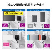 4in1 充電ケーブル ( USB Type C + USB A to USB MPA-AMBCC10BK エレコム 1個（直送品）