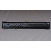 フジタ 鳶壱 帆布とレザーの胴当サポーター ブラック 11581898　1個（直送品）