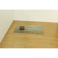 ベストコ さらっとふける　アニマルマット　スクエア　キャット　ナチュラル ND-9983 1個（直送品）