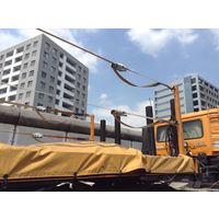 TDSコーポレーション トラック用 平シャーシ転落防止ベルト 落ちない君 左用 RB50-0.5-13-SHL　1本（直送品）