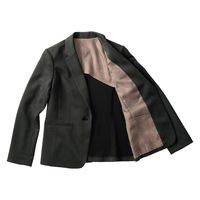 フォーク nuovo ニットテーラードジャケット ブラック ５号 FJ15742-9-5（直送品）