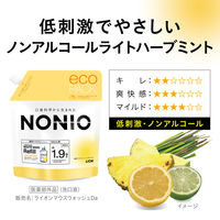 ライオン NONIOマウスウォッシュ ノンアルコールライトハーブ 詰め替え用 950ml 311268 1個