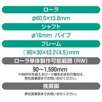 オークラ輸送機 ローラーコンベヤ MMR250100RX90C 1P（直送品）