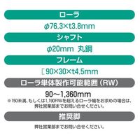 オークラ輸送機 ローラーコンベヤ NHR700150X3000C 1P（直送品）