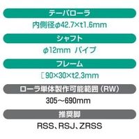 オークラ輸送機 ローラーコンベヤ CTR70075RX45 1P（直送品）