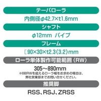 オークラ輸送機 ローラーコンベヤ NTR500100RX90B 1P（直送品）
