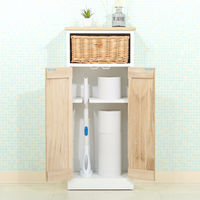 不二貿易 マルチスタイルラック ポーラ 幅340×奥行210×高さ785mm ナチュラル 15521 1台（直送品）