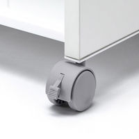 サンワサプライ 高耐荷重ファイルワゴン 幅700×奥行335×高さ623mm ホワイト WG-302N 1台（直送品）