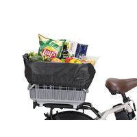 オージーケー技研 取手付きリヤバスケットカバー TNー016R ブラック 1個（直送品）