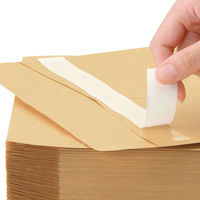 ツバメ工業　ワンタッチ封筒 テープ付　長3〒枠あり　100枚（わけあり品）