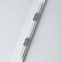 アスクル　フラットファイル　A4タテ　PP製　背幅18mm　5冊　グレー  オリジナル（わけあり品）