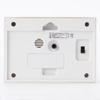 無印良品 駅の時計 アラームクロック アイボリー 型番：MJ‐ACJS1　1セット（2個） 良品計画