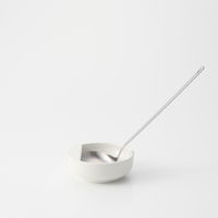 無印良品 磁器ベージュお玉おき 約直径10.5×高さ4cm 良品計画