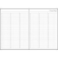 ナカバヤシ 【2023年版】ロジカルダイアリー 月間ノートタイプB B5 ブラック NS-B502-23BD 1セット(2冊)（直送品）