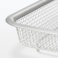 無印良品 ステンレスメッシュトレー 大 約幅27×奥行20.5×高さ4.5cm 良品計画