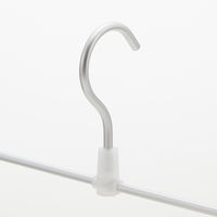 無印良品 アルミハンガー パンツ/スカート用 3段 約幅35×奥行3×高さ38.5cm 良品計画