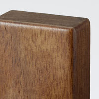 無印良品 壁に付けられる家具フック ウォールナット材 良品計画